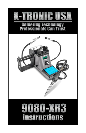 X-Tronic 9080-XR3 Instructions