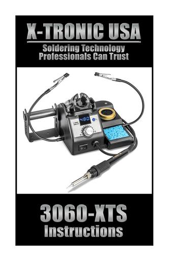 X-Tronic 3060-XTS Instructions