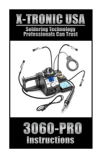 X-Tronic 3060-PRO Instructions